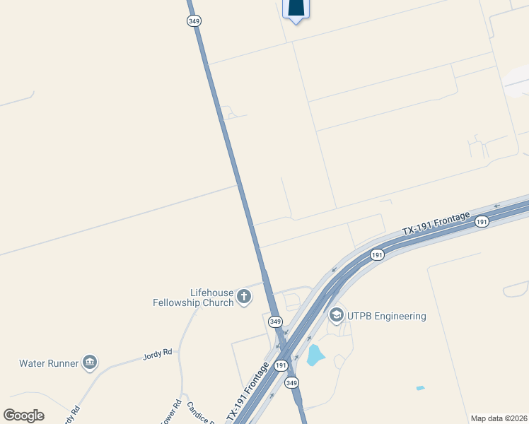 map of restaurants, bars, coffee shops, grocery stores, and more near 2698 Farm to Market Road 1788 in Midland