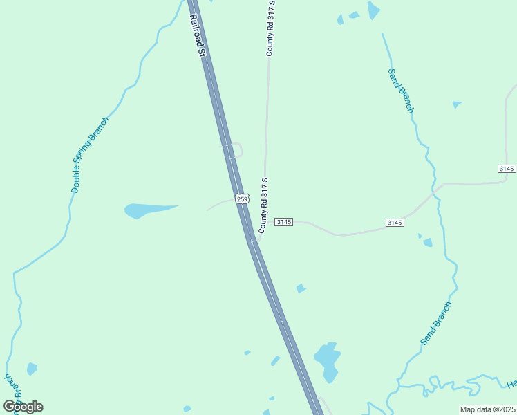 map of restaurants, bars, coffee shops, grocery stores, and more near 13894 County Road 317 South in Mount Enterprise