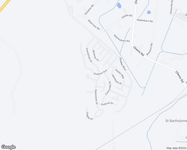 map of restaurants, bars, coffee shops, grocery stores, and more near 138 Grayson Avenue in Savannah