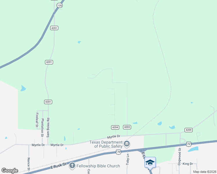 map of restaurants, bars, coffee shops, grocery stores, and more near 562 County Road 4204 in Jacksonville