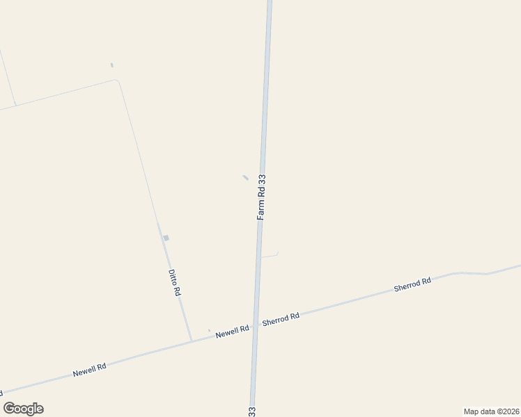 map of restaurants, bars, coffee shops, grocery stores, and more near Farm Road 33 in Big Spring