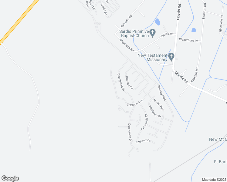 map of restaurants, bars, coffee shops, grocery stores, and more near 160 Grayson Avenue in Savannah