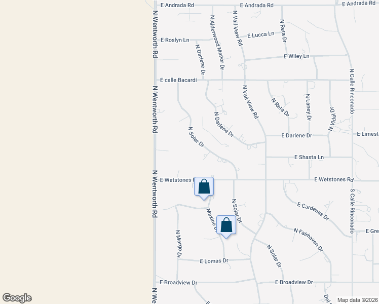 map of restaurants, bars, coffee shops, grocery stores, and more near 941 North Solar Drive in Vail