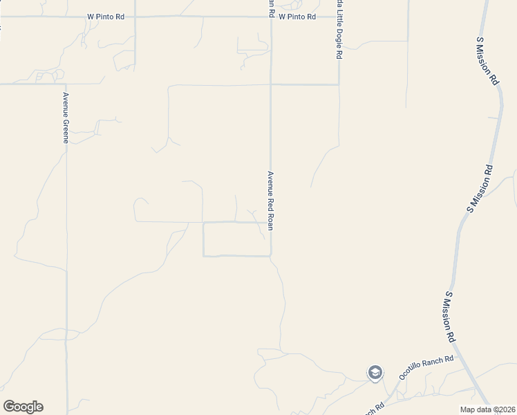 map of restaurants, bars, coffee shops, grocery stores, and more near 14860 South Avenida Red Roan Road in Sahuarita