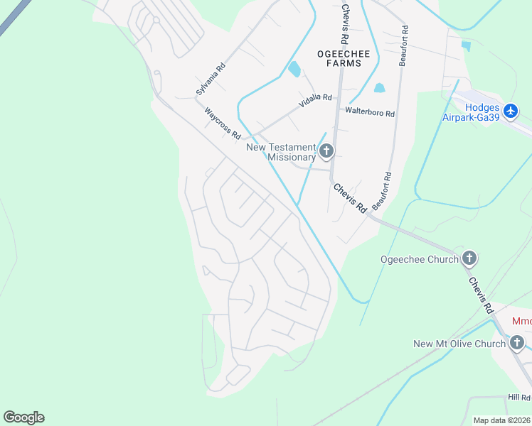map of restaurants, bars, coffee shops, grocery stores, and more near 33 Dianne MacKenzie Way in Savannah
