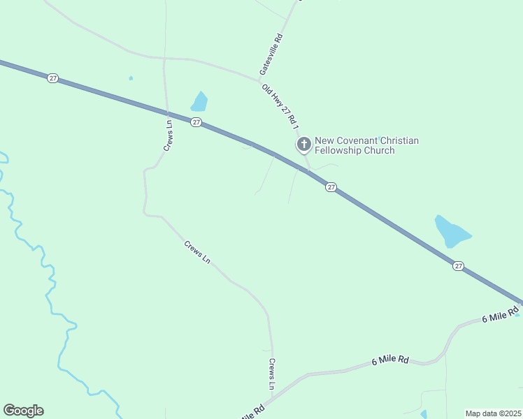 map of restaurants, bars, coffee shops, grocery stores, and more near 1016 Pine Ridge Lane in Crystal Springs