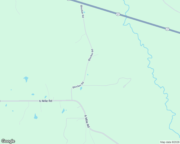 map of restaurants, bars, coffee shops, grocery stores, and more near 1082 Blocker Road in Crystal Springs