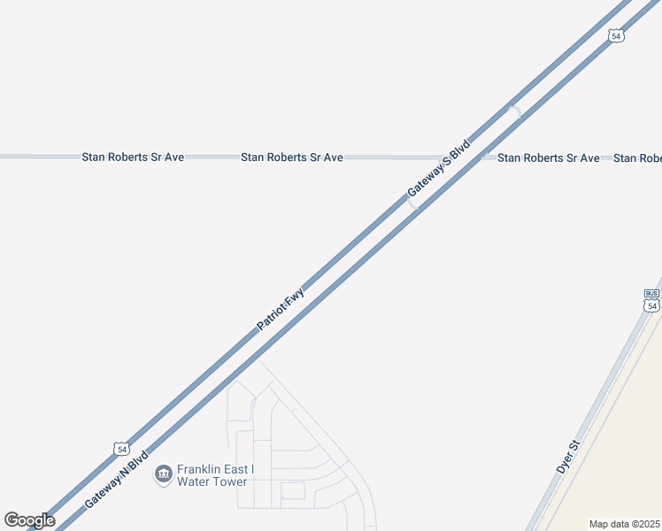 map of restaurants, bars, coffee shops, grocery stores, and more near 3360 Patriot Freeway in El Paso