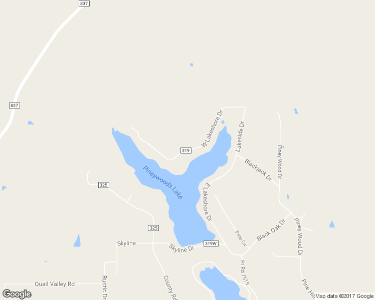 map of restaurants, bars, coffee shops, grocery stores, and more near West Lakeshore Drive in Anderson County