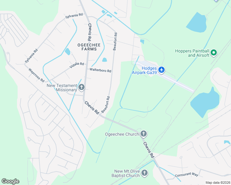 map of restaurants, bars, coffee shops, grocery stores, and more near 348 Beaufort Road in Savannah