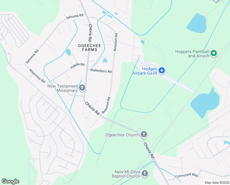 map of restaurants, bars, coffee shops, grocery stores, and more near 348 Beaufort Road in Savannah