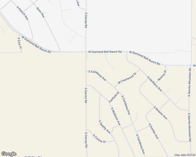 map of restaurants, bars, coffee shops, grocery stores, and more near 14684 South Carlsburg Avenue in Tucson
