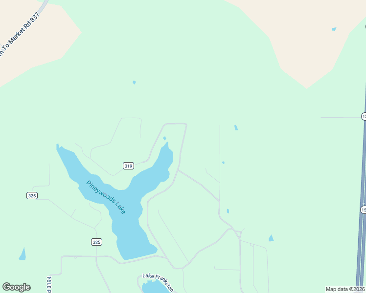 map of restaurants, bars, coffee shops, grocery stores, and more near 2255 An County Road 319 in Frankston