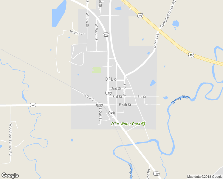 map of restaurants, bars, coffee shops, grocery stores, and more near 103 2nd Street in Braxton