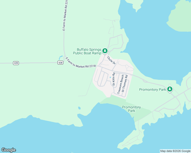 map of restaurants, bars, coffee shops, grocery stores, and more near 38 Port Royal Road in Comanche