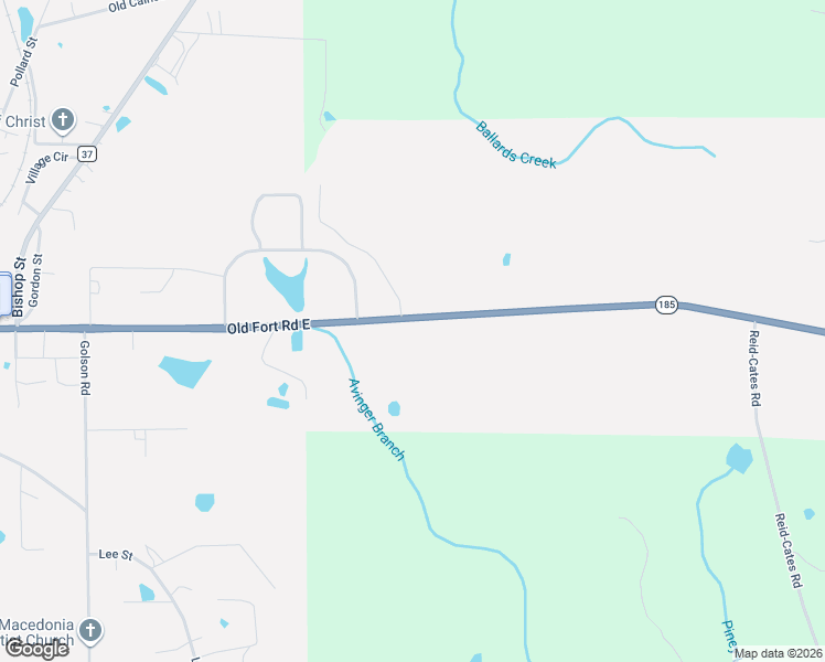 map of restaurants, bars, coffee shops, grocery stores, and more near 471 Old Fort Road East in Fort Deposit