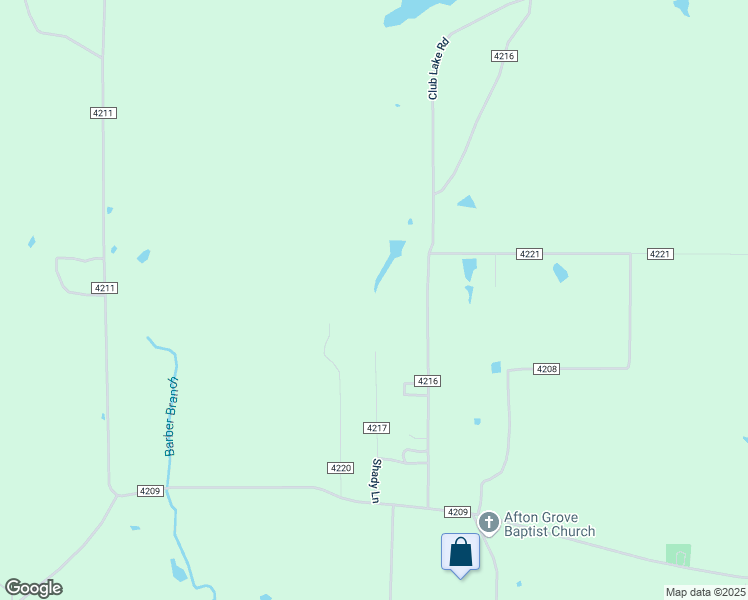 map of restaurants, bars, coffee shops, grocery stores, and more near 613 County Road 4216 in Jacksonville