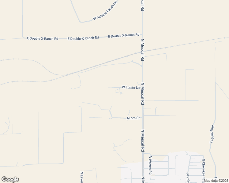 map of restaurants, bars, coffee shops, grocery stores, and more near 3241 West Londo Lane in Benson