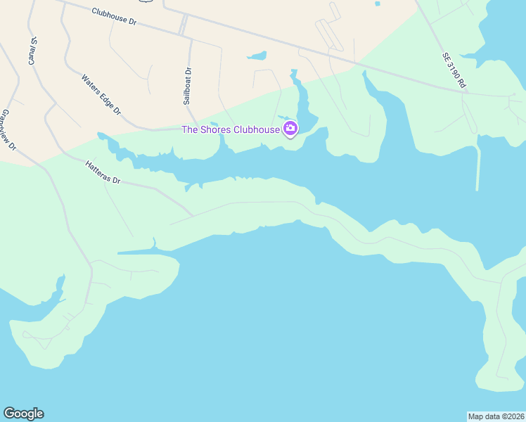 map of restaurants, bars, coffee shops, grocery stores, and more near 1132 The Shores Drive in Corsicana