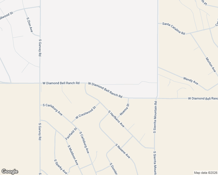 map of restaurants, bars, coffee shops, grocery stores, and more near 14576 West Diamond Bell Ranch Road in Tucson