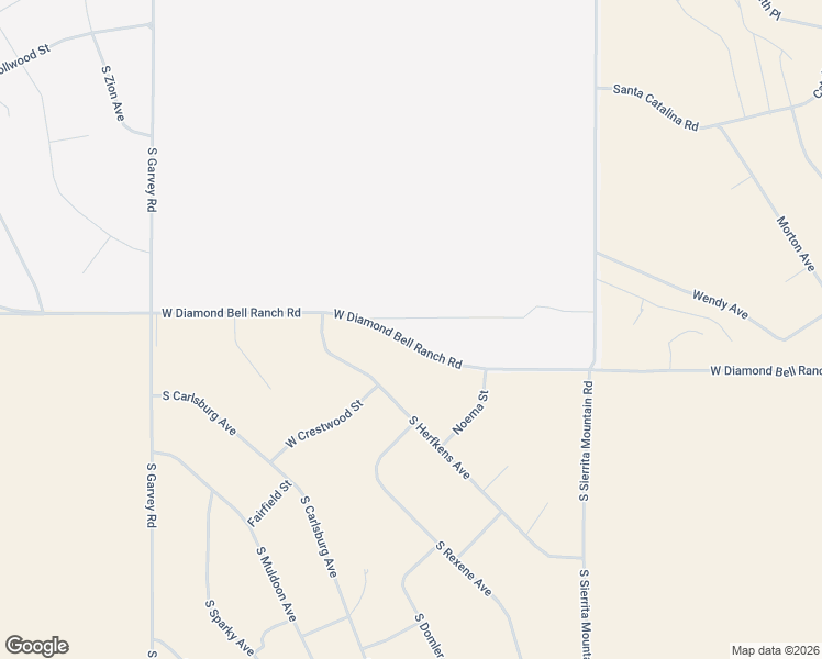 map of restaurants, bars, coffee shops, grocery stores, and more near 14576 West Diamond Bell Ranch Road in Tucson