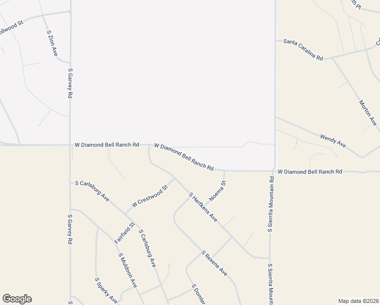 map of restaurants, bars, coffee shops, grocery stores, and more near 14576 West Diamond Bell Ranch Road in Tucson