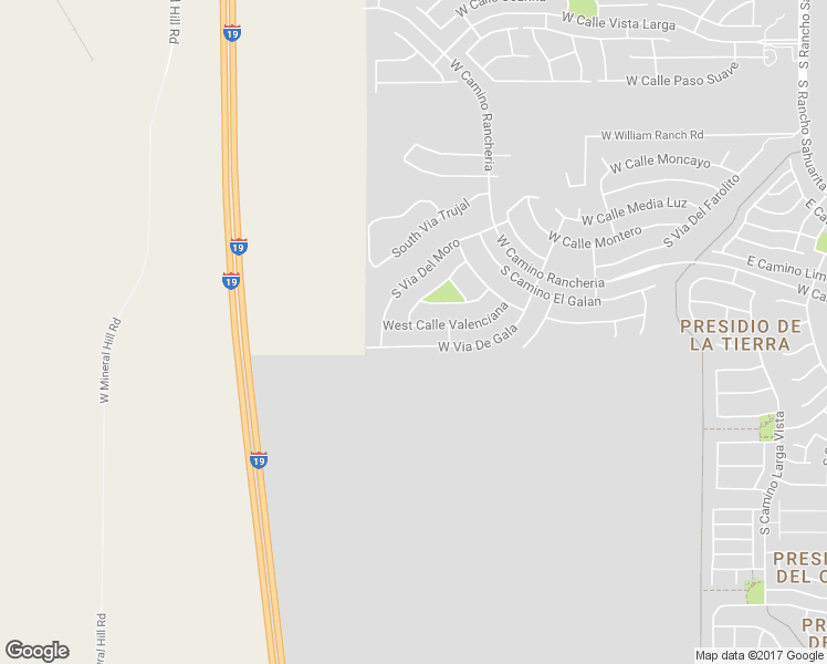 map of restaurants, bars, coffee shops, grocery stores, and more near 907 West Calle Valenciana in Sahuarita