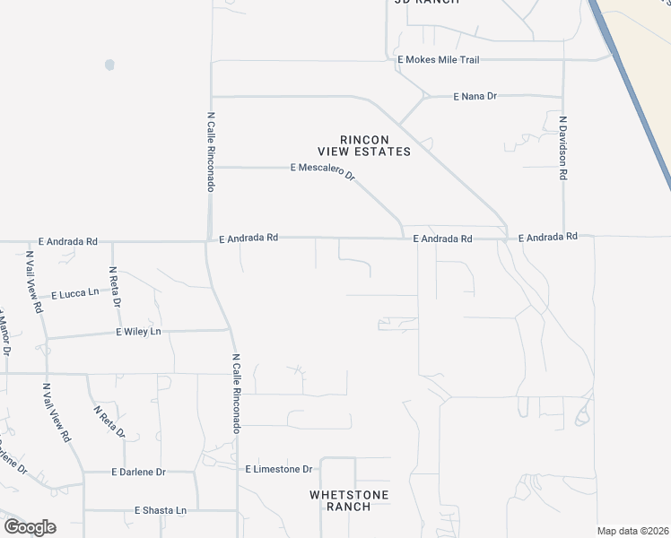 map of restaurants, bars, coffee shops, grocery stores, and more near 3520 East Andrada Road in Vail
