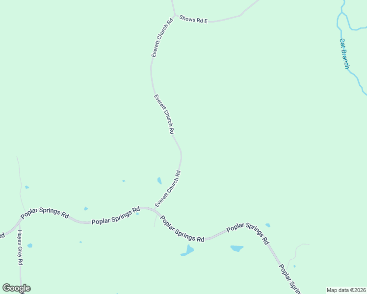 map of restaurants, bars, coffee shops, grocery stores, and more near 172 Everett Church Road in Mendenhall