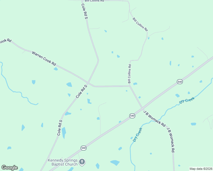 map of restaurants, bars, coffee shops, grocery stores, and more near 497 Warren Cook Road in Mendenhall
