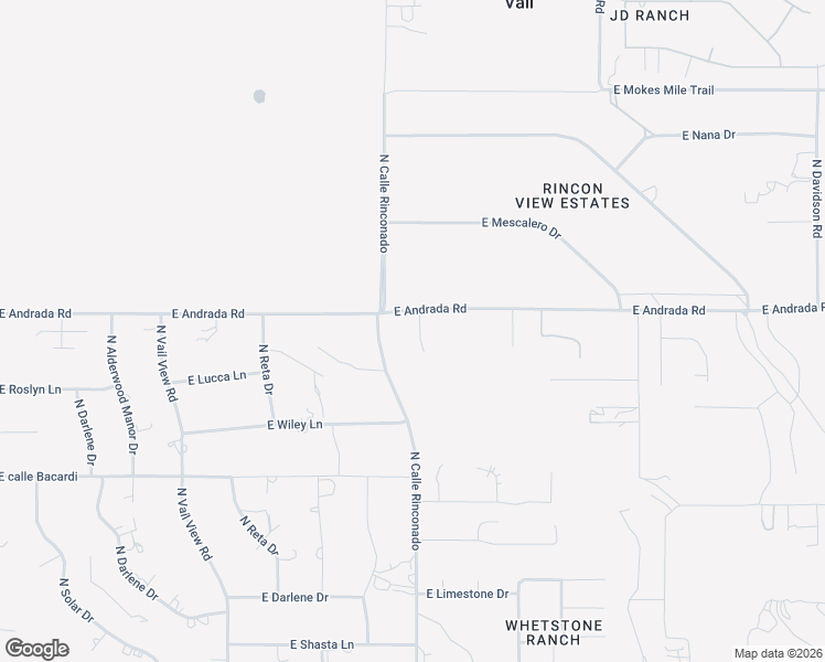 map of restaurants, bars, coffee shops, grocery stores, and more near 3320 East Andrada Road in Vail