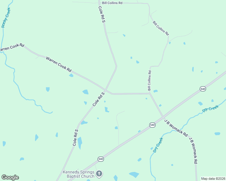 map of restaurants, bars, coffee shops, grocery stores, and more near 456 Warren Cook Road in Mendenhall