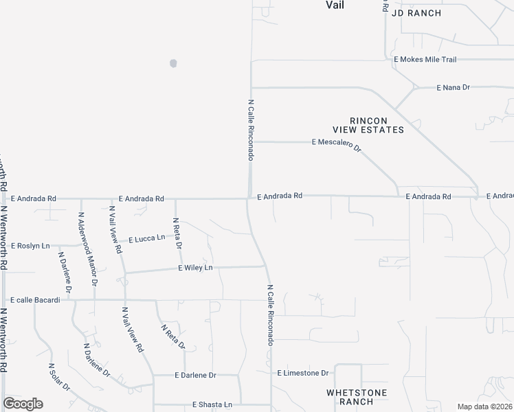 map of restaurants, bars, coffee shops, grocery stores, and more near 3144 East Andrada Road in Vail