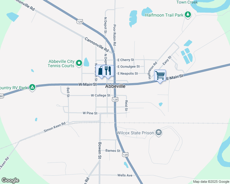 Abbeville GA Walk Score