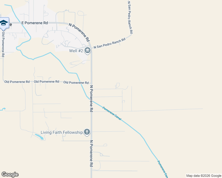 map of restaurants, bars, coffee shops, grocery stores, and more near East Desert Sky Lane in Benson