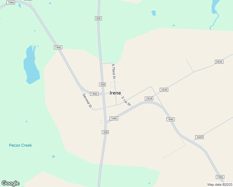 map of restaurants, bars, coffee shops, grocery stores, and more near in Irene