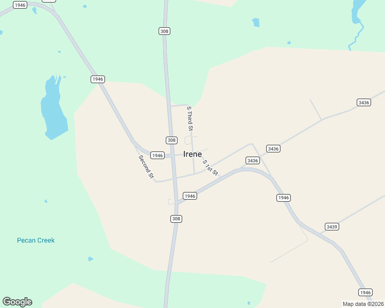 map of restaurants, bars, coffee shops, grocery stores, and more near in Irene