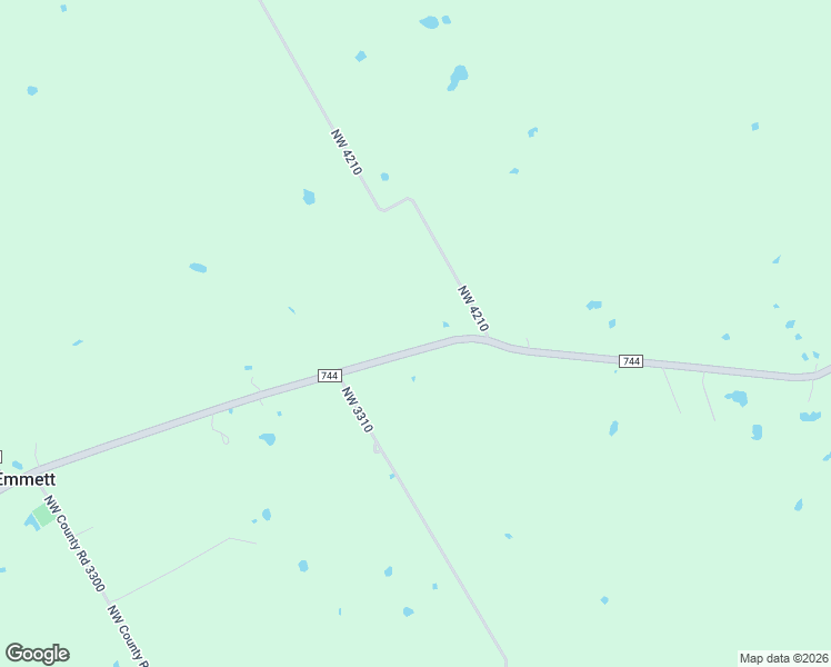 map of restaurants, bars, coffee shops, grocery stores, and more near 19526 Farm to Market Road 744 in Frost