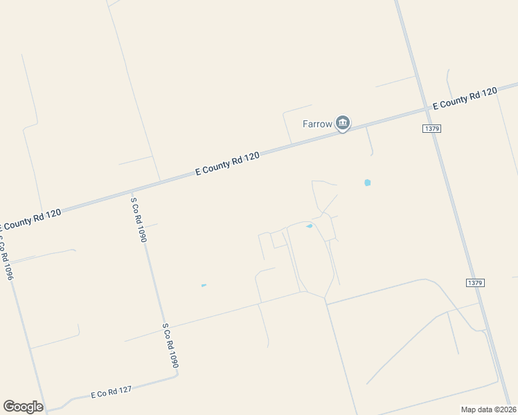 map of restaurants, bars, coffee shops, grocery stores, and more near 10500 East County Road 120 in Midland