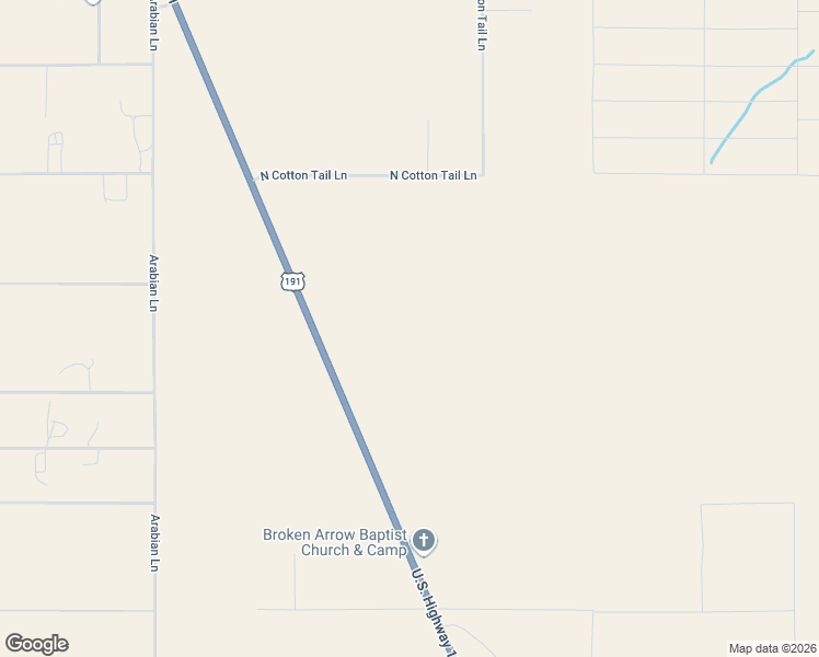 map of restaurants, bars, coffee shops, grocery stores, and more near U.S. 191 in Cochise