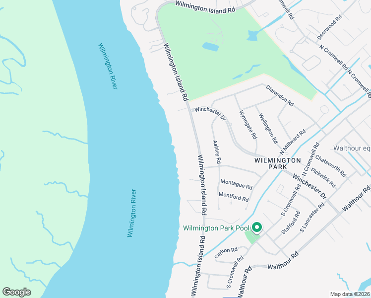 map of restaurants, bars, coffee shops, grocery stores, and more near 1002 Wilmington Island Road in Savannah