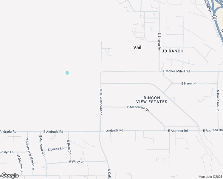 map of restaurants, bars, coffee shops, grocery stores, and more near 3250 East Rincon View Drive in Vail