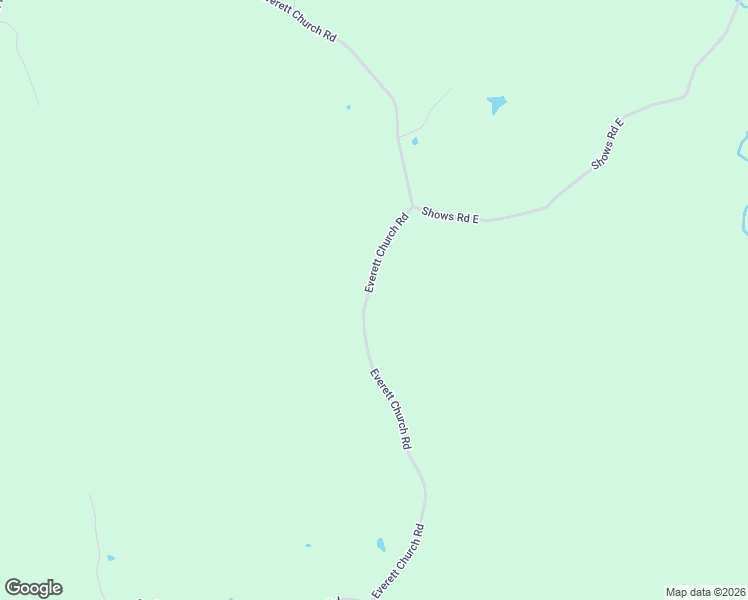 map of restaurants, bars, coffee shops, grocery stores, and more near 250 Everett Church Road in Mendenhall