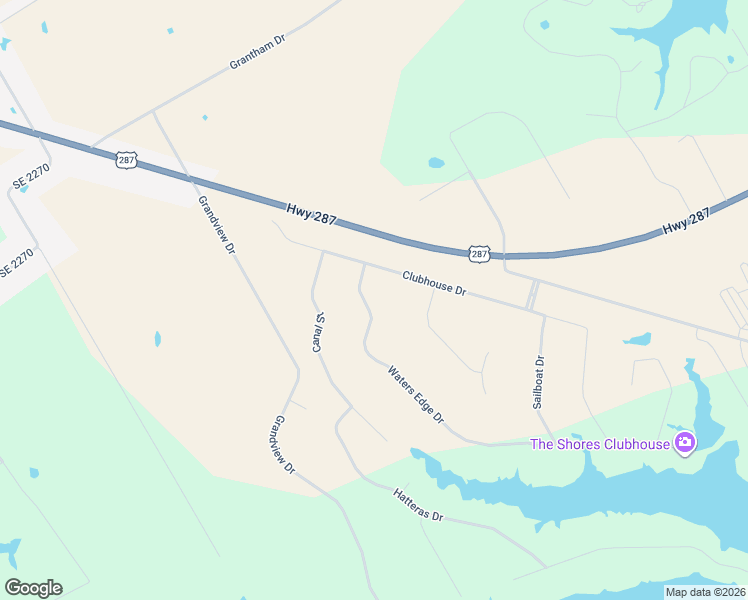 map of restaurants, bars, coffee shops, grocery stores, and more near 320 Clubhouse Drive in Corsicana