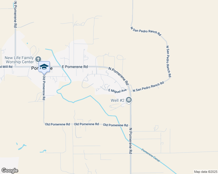 map of restaurants, bars, coffee shops, grocery stores, and more near 1047 East Miguel Avenue in Benson