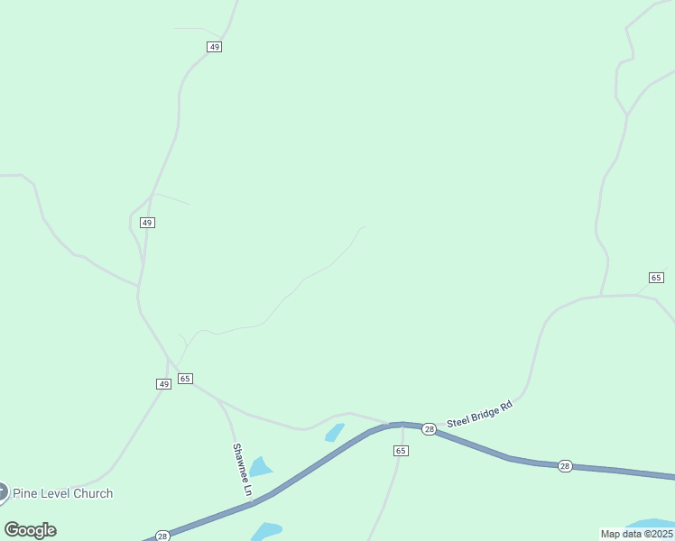 map of restaurants, bars, coffee shops, grocery stores, and more near 502 Apache Drive in Camden