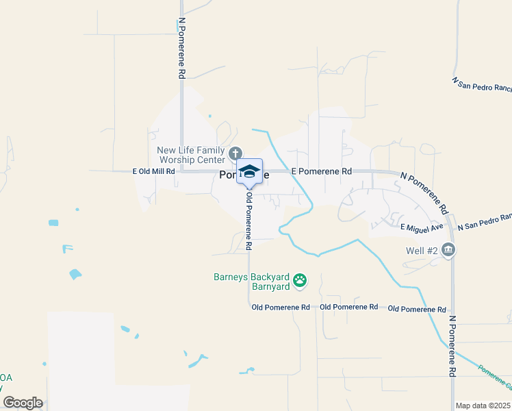 map of restaurants, bars, coffee shops, grocery stores, and more near 1379 North Old Pomerene Road in Benson