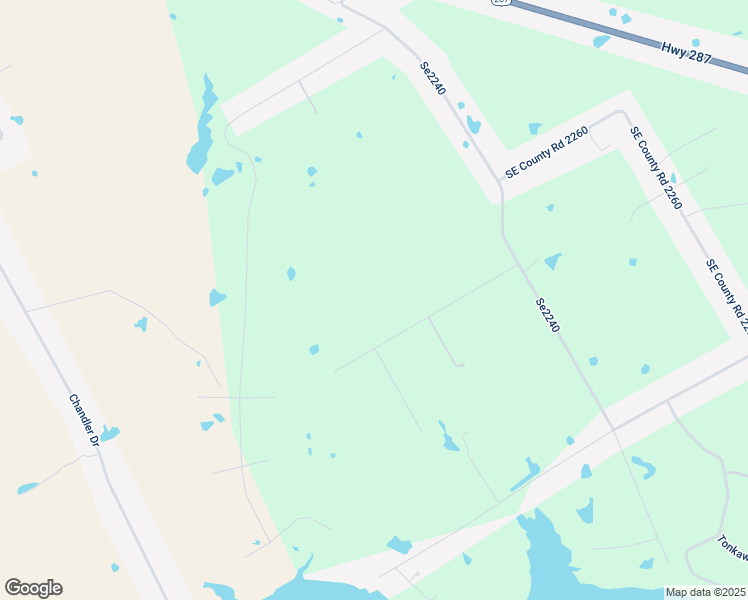 map of restaurants, bars, coffee shops, grocery stores, and more near 554 Southeast County Road 2247 in Corsicana