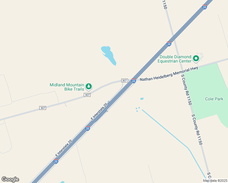 map of restaurants, bars, coffee shops, grocery stores, and more near 3500 Farm to Market 307 in Midland