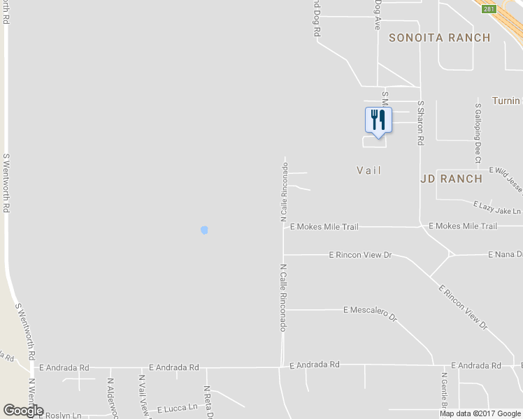 map of restaurants, bars, coffee shops, grocery stores, and more near 1901-1973 North Cll Rinconado in Vail